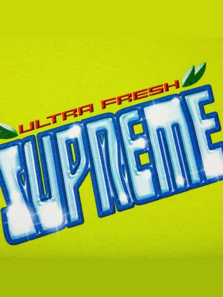 Футболка Supreme Ultra Fresh Tee 'Bright Green' — изображение 2 из 2, зеленый