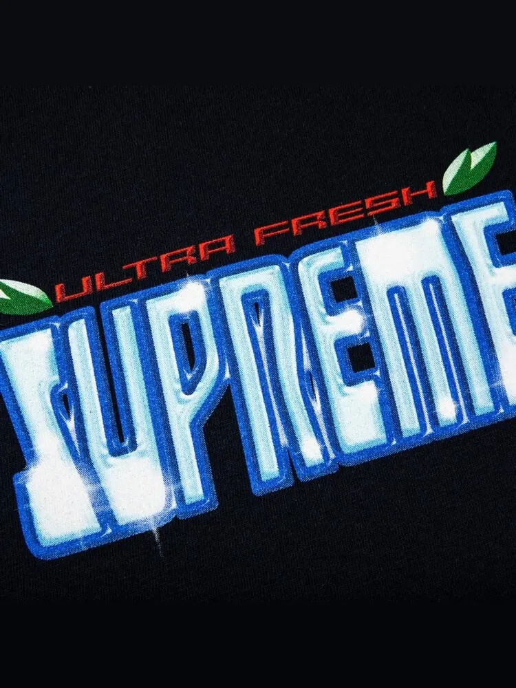 Футболка Supreme Ultra Fresh Tee 'Navy' — изображение 2 из 2, синий