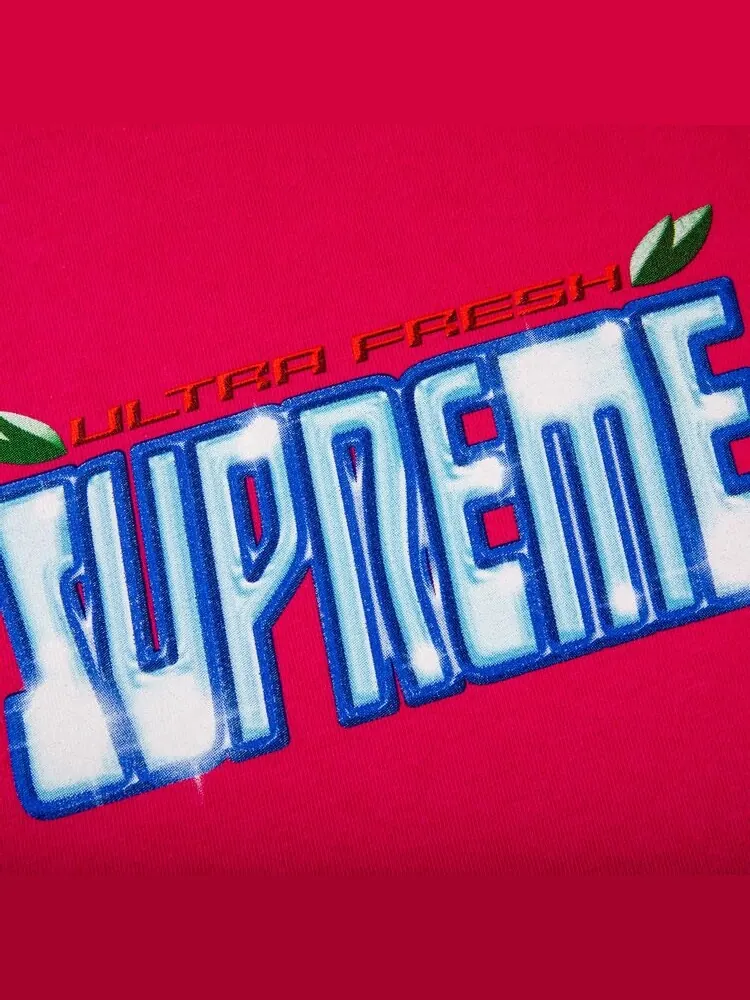 Футболка Supreme Ultra Fresh Tee 'Pink' — изображение 2 из 2, розовый
