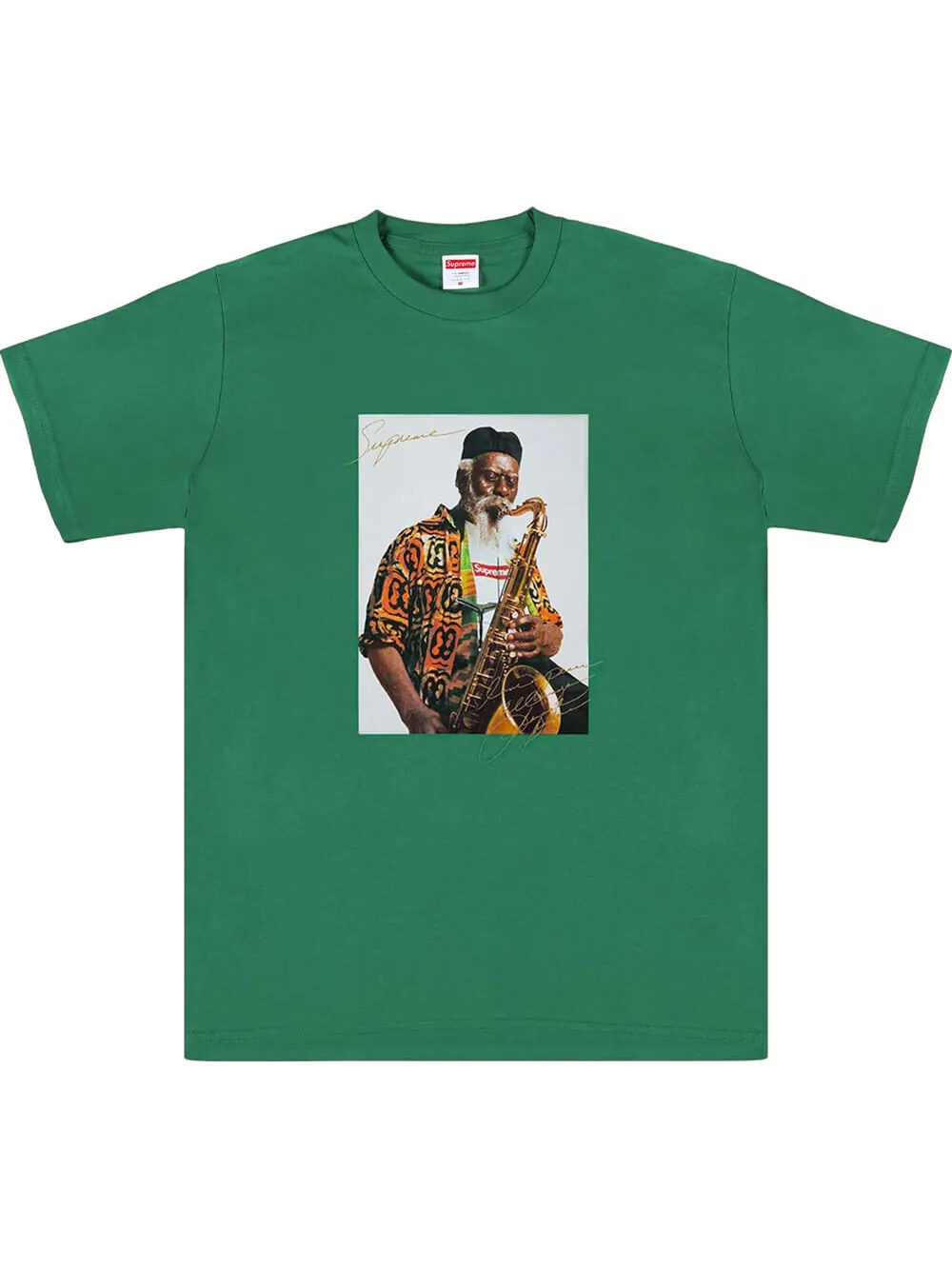 Футболка Supreme Pharoah Sanders — изображение 1 из 1, зеленый