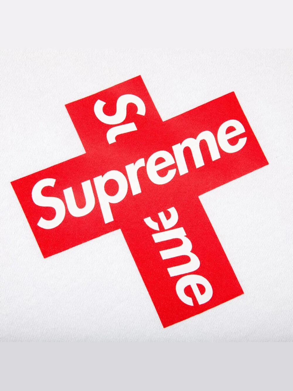 Футболка Supreme Cross Box — изображение 1 из 2, белый