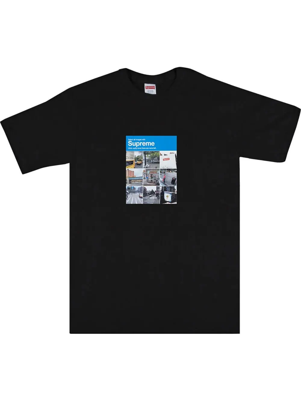 Футболка Supreme Verify — изображение 1 из 1, черный