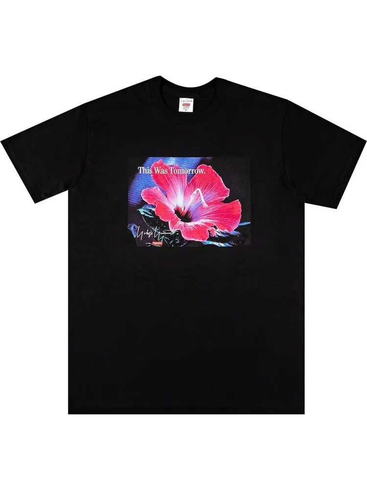 Футболка Supreme x Yohji Yamamoto This Was Tomorrow — изображение 1 из 2, черный