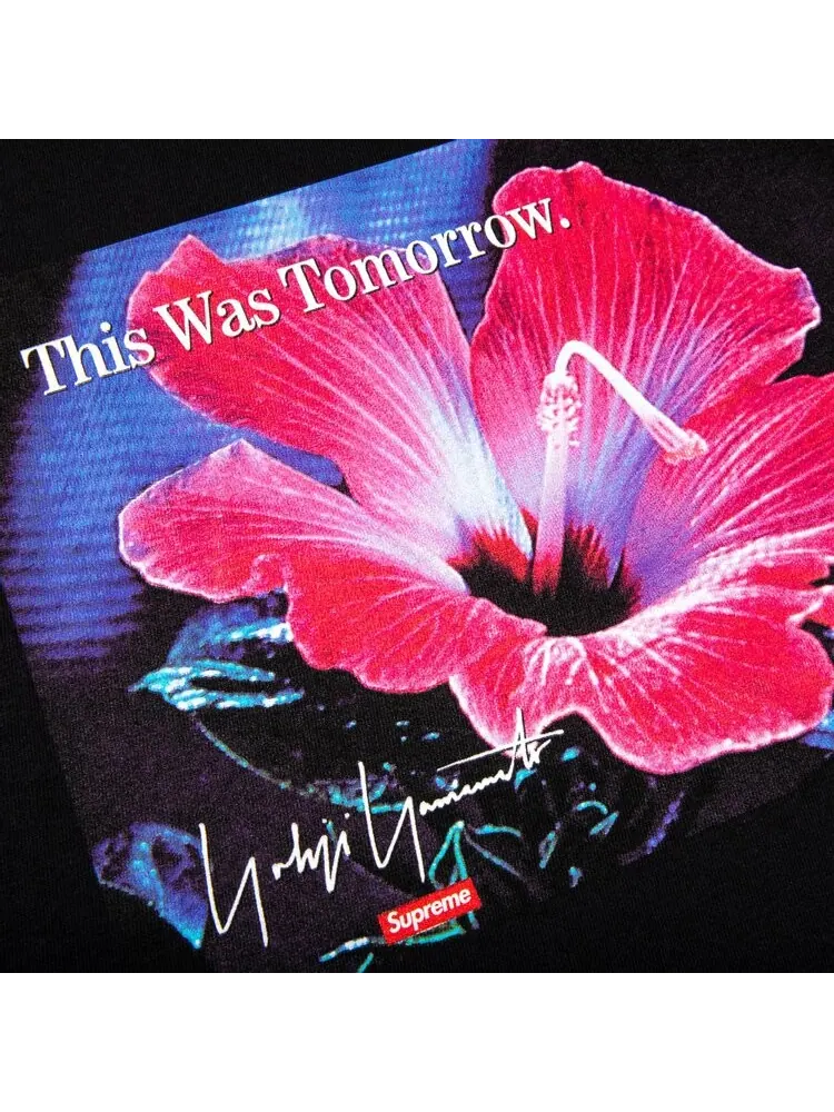 Футболка Supreme x Yohji Yamamoto This Was Tomorrow — изображение 2 из 2, черный