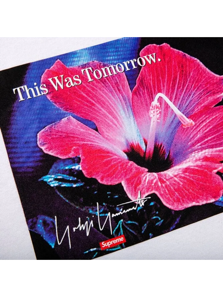 Футболка Supreme x Yohji Yamamoto This Was Tomorrow — изображение 2 из 2, белый