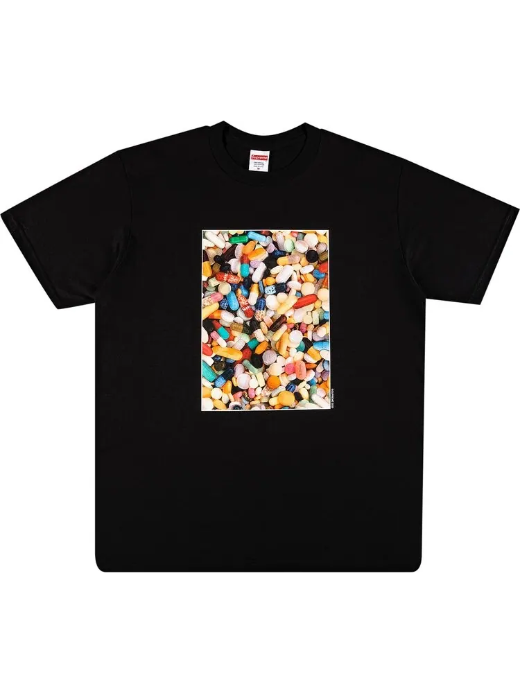 Футболка Supreme Pills Tee 'Black' — изображение 1 из 2, черный