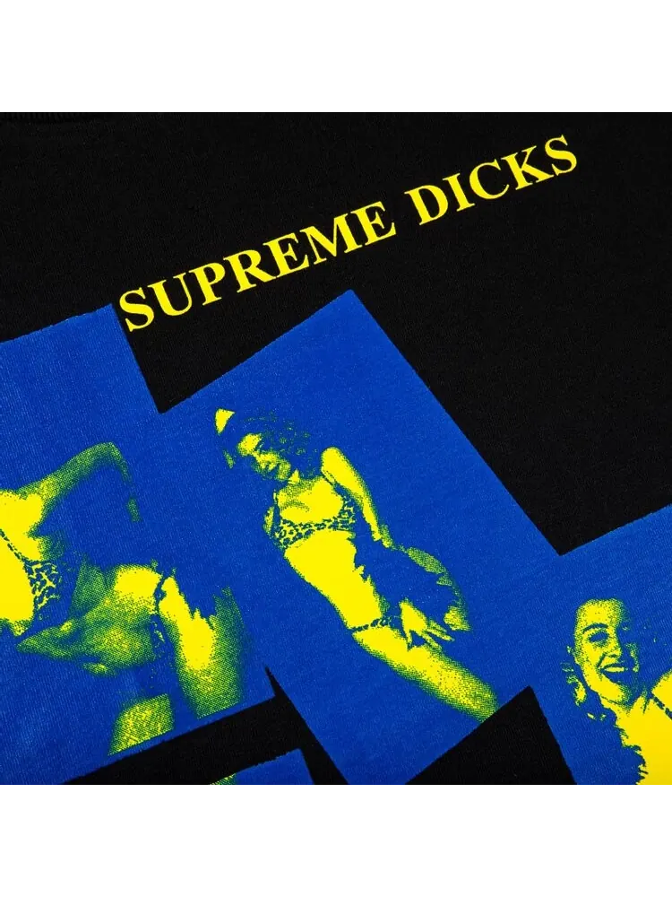 Футболка Supreme Dicks Tee 'Black' — изображение 3 из 3, черный