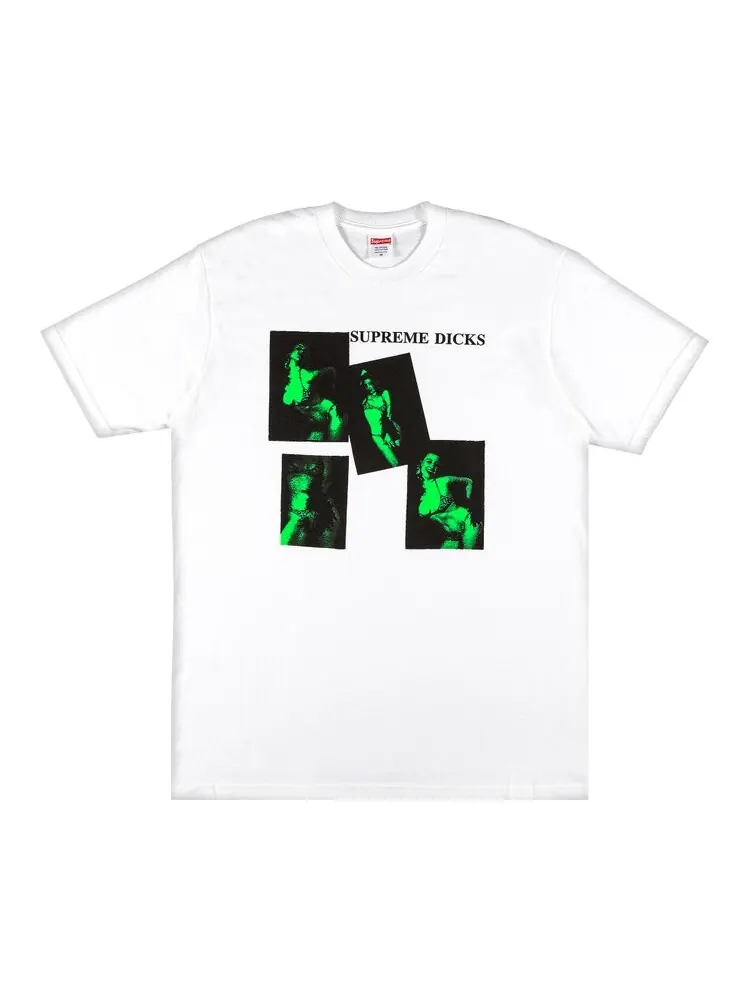 Футболка Supreme Dicks Tee 'White' — изображение 1 из 3, белый