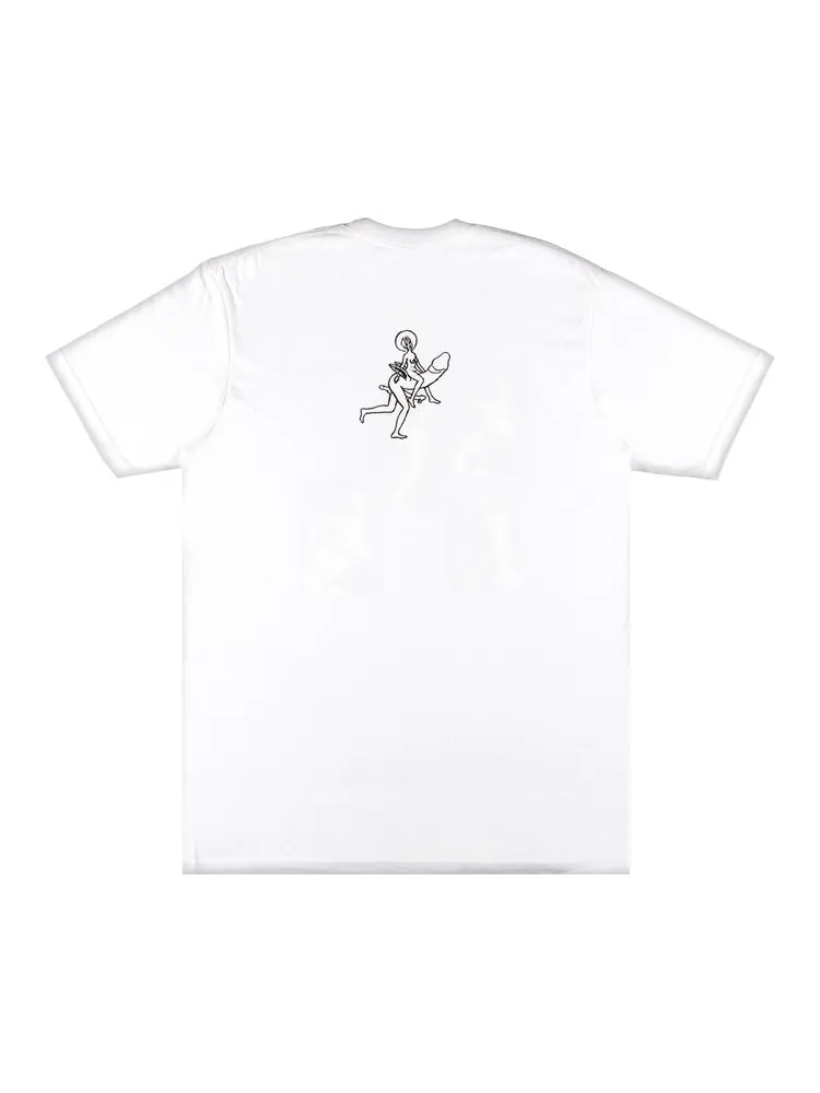 Футболка Supreme Dicks Tee 'White' — изображение 2 из 3, белый