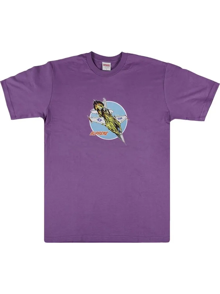 Футболка Supreme Jet Tee 'Purple' — изображение 1 из 1, фиолетовый