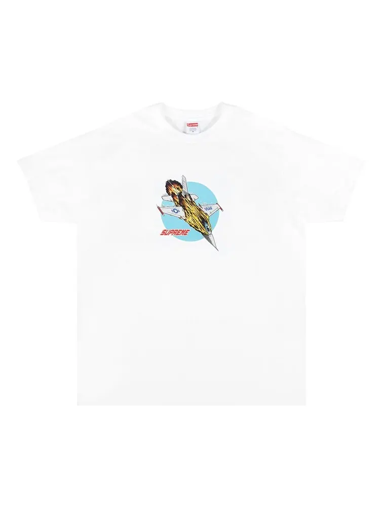 Футболка Supreme Jet Tee 'White' — изображение 1 из 1, белый