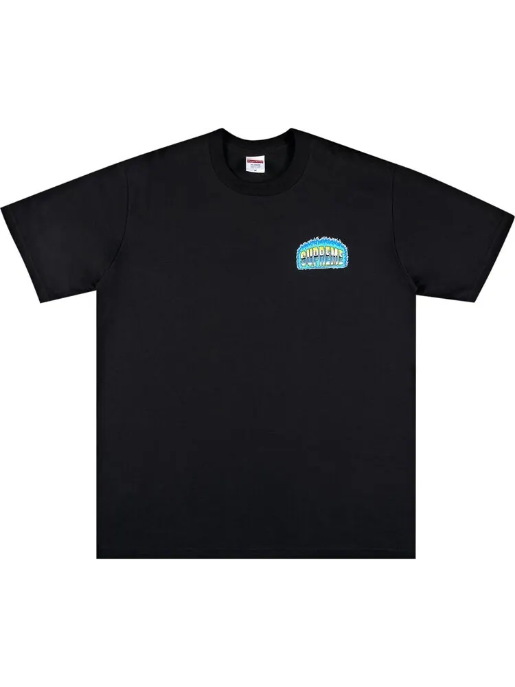Футболка Supreme Chrome Tee 'Black' — изображение 1 из 3, черный