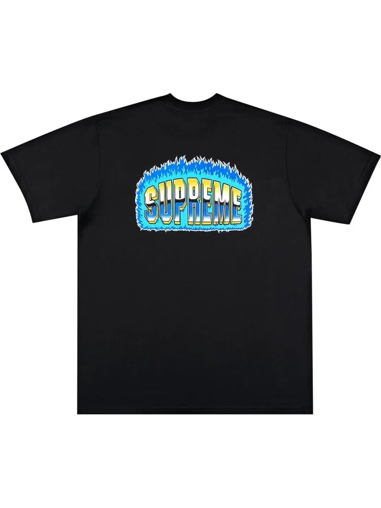 Футболка Supreme Chrome Tee 'Black' — изображение 2 из 3, черный