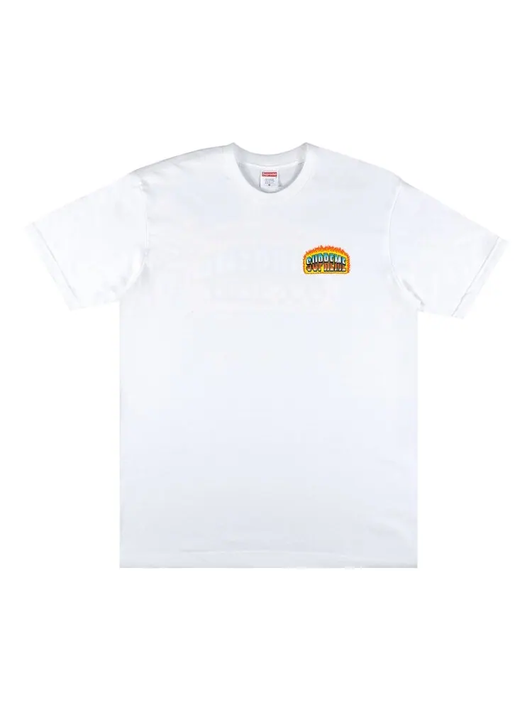 Футболка Supreme Chrome Tee 'White' — изображение 1 из 3, белый