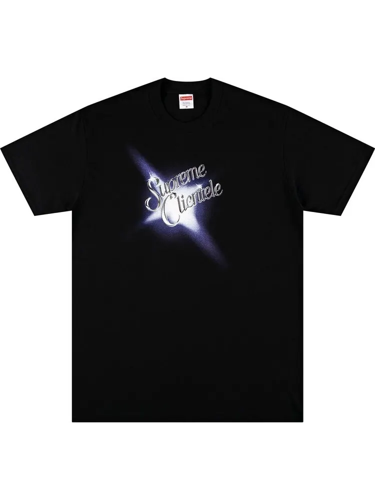 Футболка Supreme Clientele Tee 'Black' — изображение 1 из 3, черный