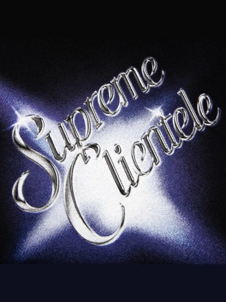 Футболка Supreme Clientele Tee 'Black' — изображение 3 из 3, черный