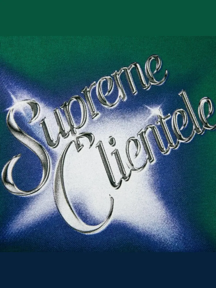 Футболка Supreme Clientele Tee 'Light Pine' — изображение 3 из 3, зеленый