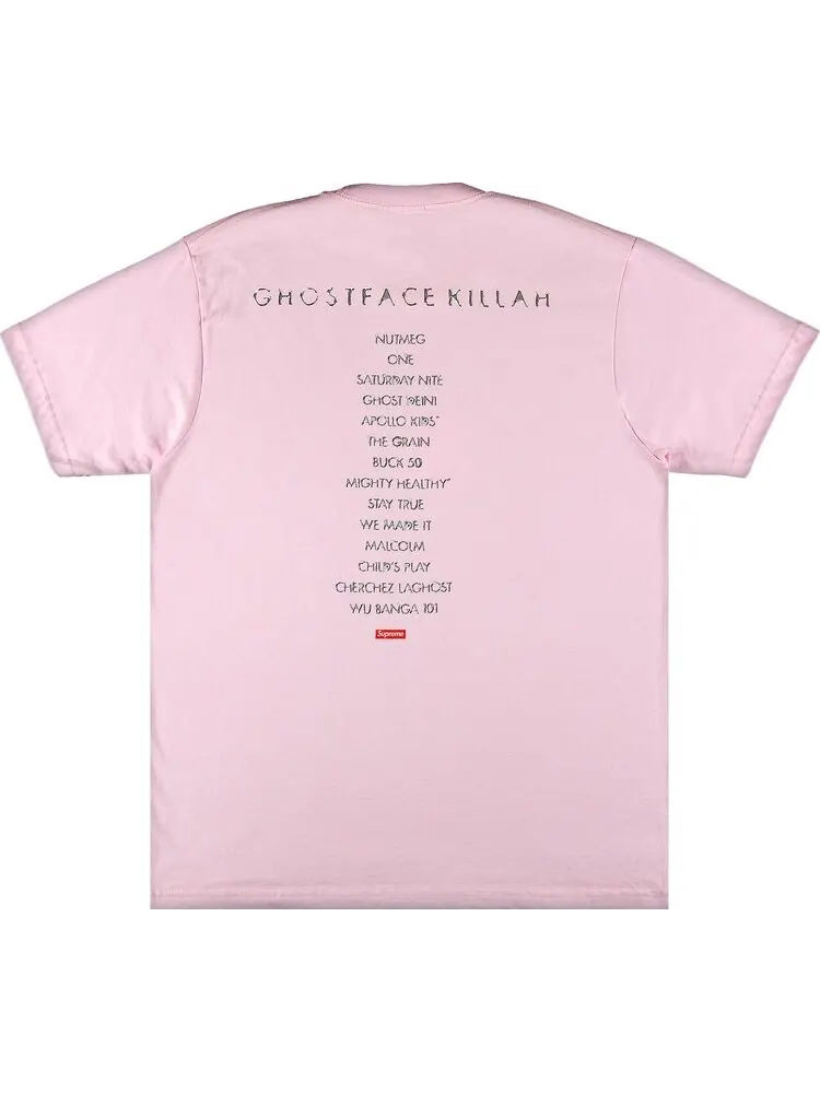 Футболка Supreme Clientele Tee 'Light Pink' — изображение 2 из 3, розовый