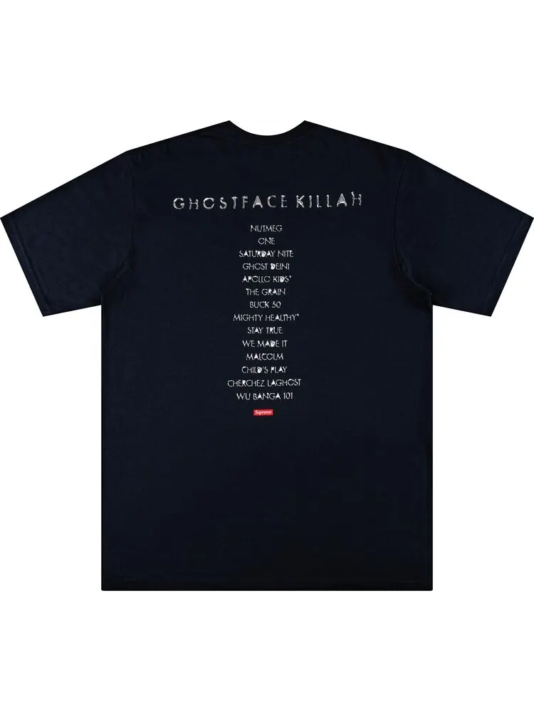 Футболка Supreme Clientele Tee 'Navy' — изображение 2 из 3, синий