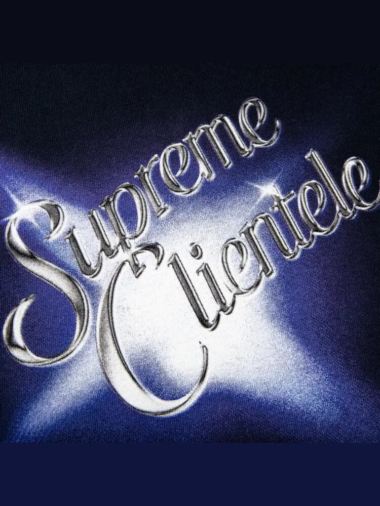 Футболка Supreme Clientele Tee 'Navy' — изображение 3 из 3, синий