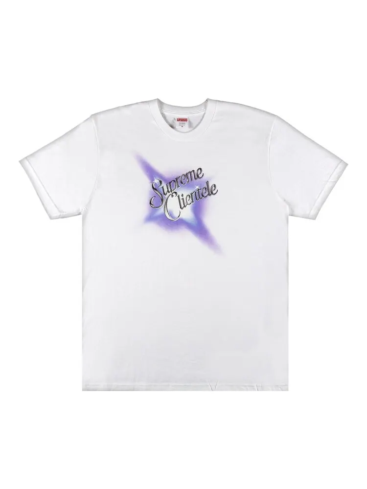 Футболка Supreme Clientele Tee 'White' — изображение 1 из 3, белый