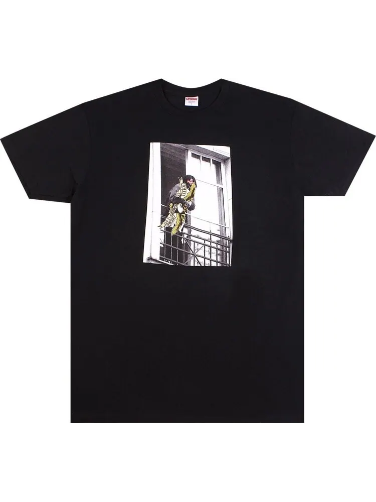 Футболка Supreme x ANTIHERO Balcony Tee 'Black' — изображение 1 из 1, черный
