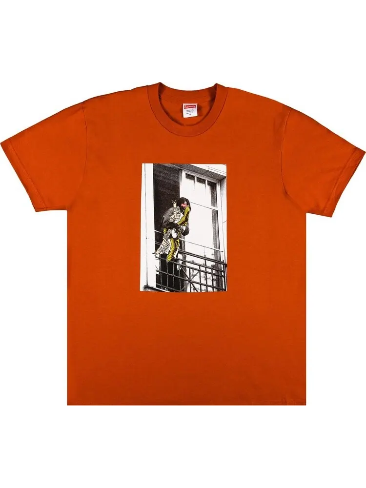 Футболка Supreme x ANTIHERO Balcony Tee 'Rust' — изображение 1 из 3, оранжевый