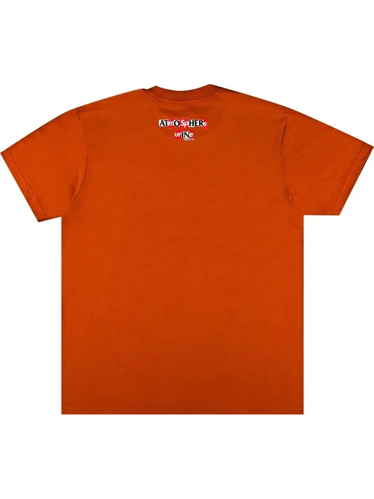 Футболка Supreme x ANTIHERO Balcony Tee 'Rust' — изображение 2 из 3, оранжевый