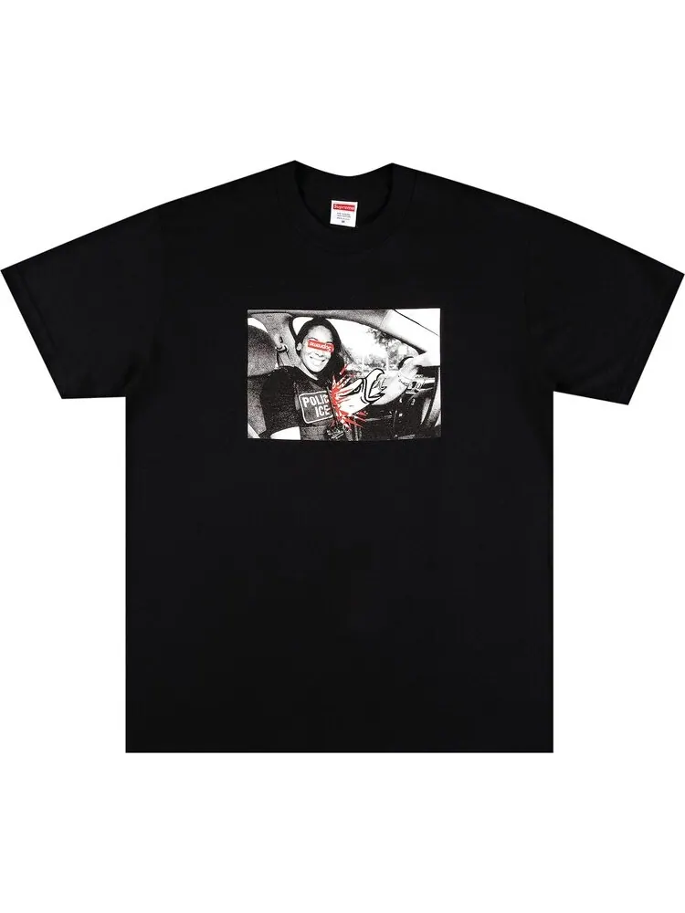 Футболка Supreme x ANTIHERO ICE Tee 'Black' — изображение 1 из 3, черный