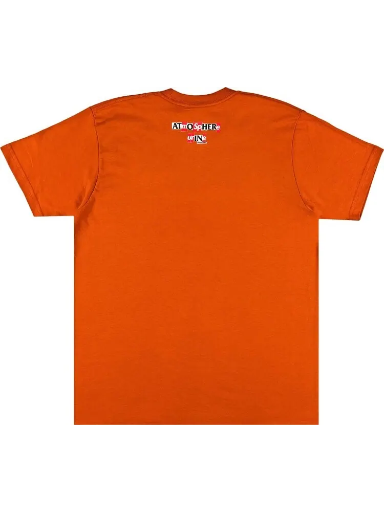 Футболка Supreme x ANTIHERO ICE Tee 'Rust' — изображение 2 из 3, оранжевый