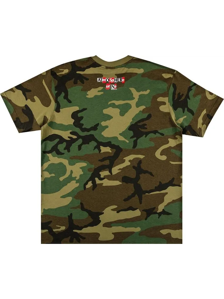Футболка Supreme x ANTIHERO ICE Tee 'Woodland Camo' — изображение 2 из 3, мульти