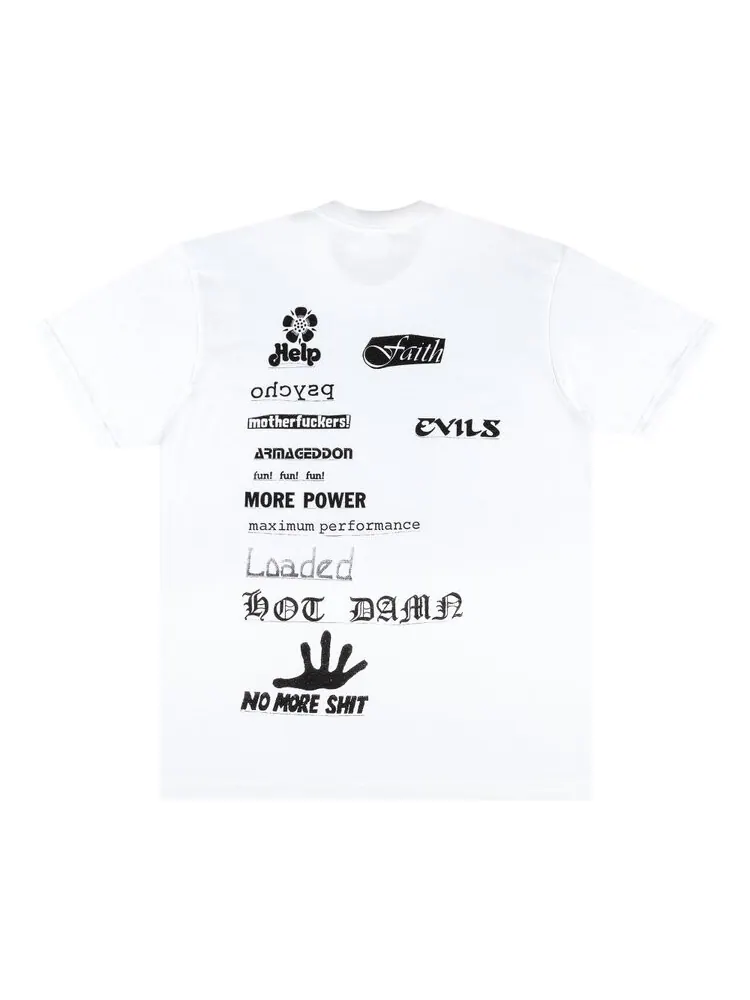 Футболка Supreme No More Shit Tee 'White' — изображение 2 из 3, белый