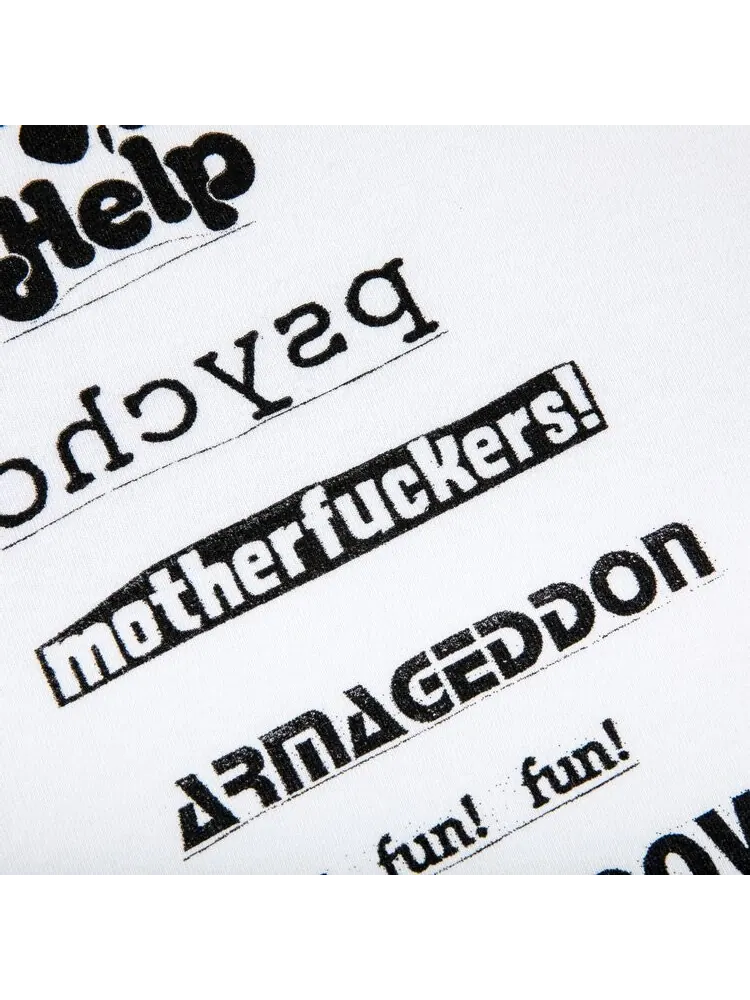 Футболка Supreme No More Shit Tee 'White' — изображение 3 из 3, белый