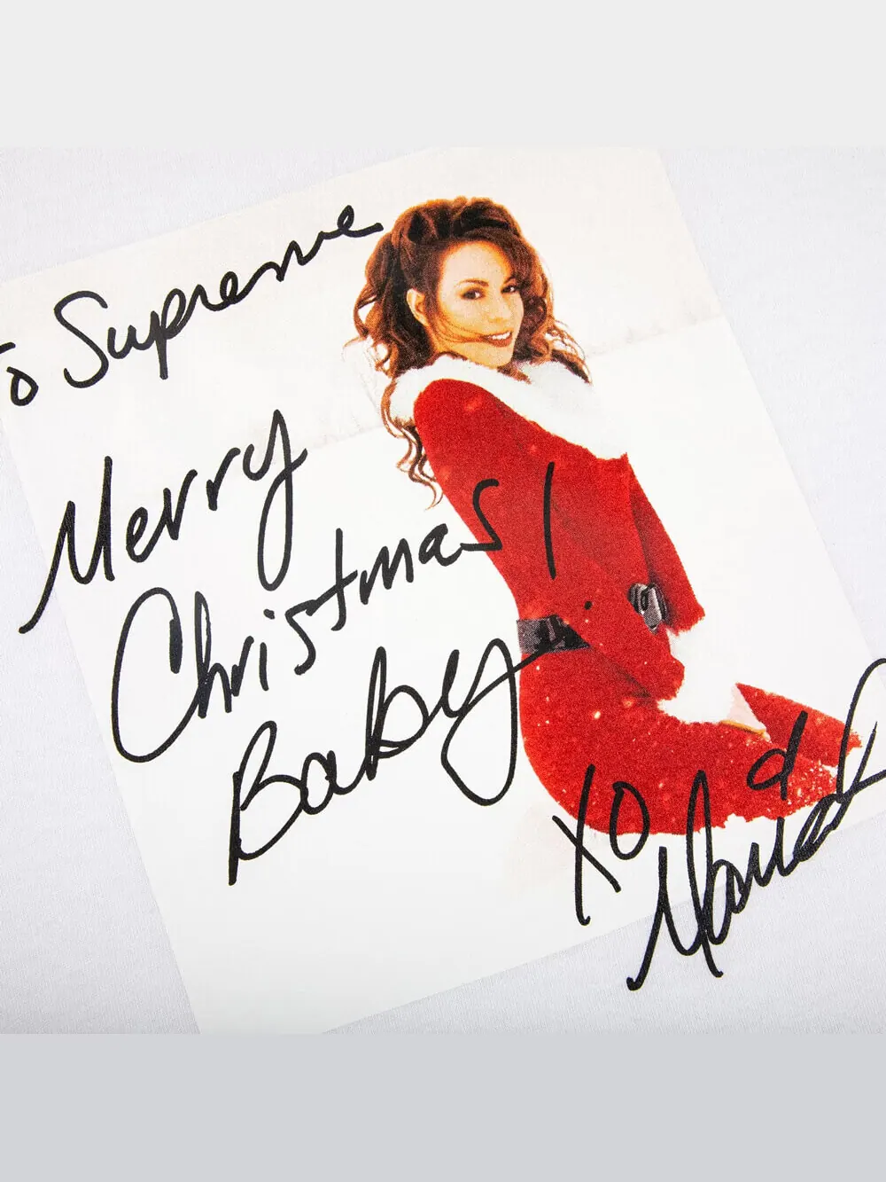 Футболка Supreme Mariah Carey — изображение 2 из 2, белый