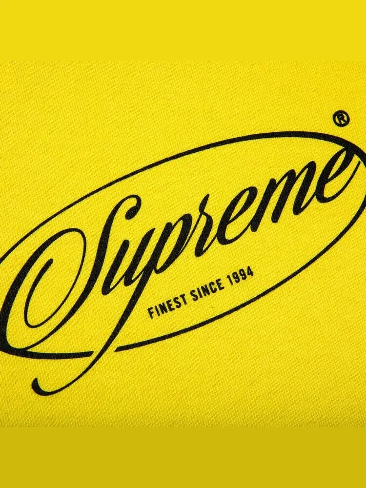 Футболка Supreme Classics Tee 'Lemon' — изображение 2 из 2, желтый