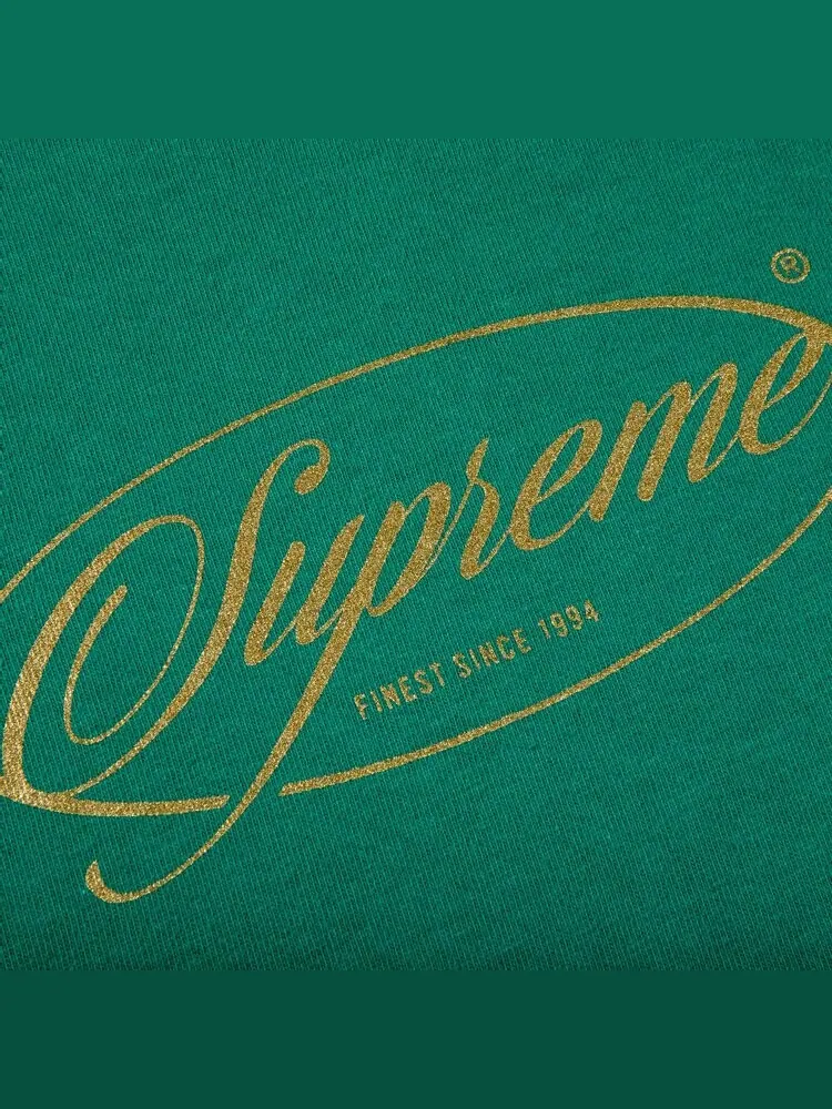 Футболка Supreme Classics Tee 'Light Pine' — изображение 2 из 2, зеленый