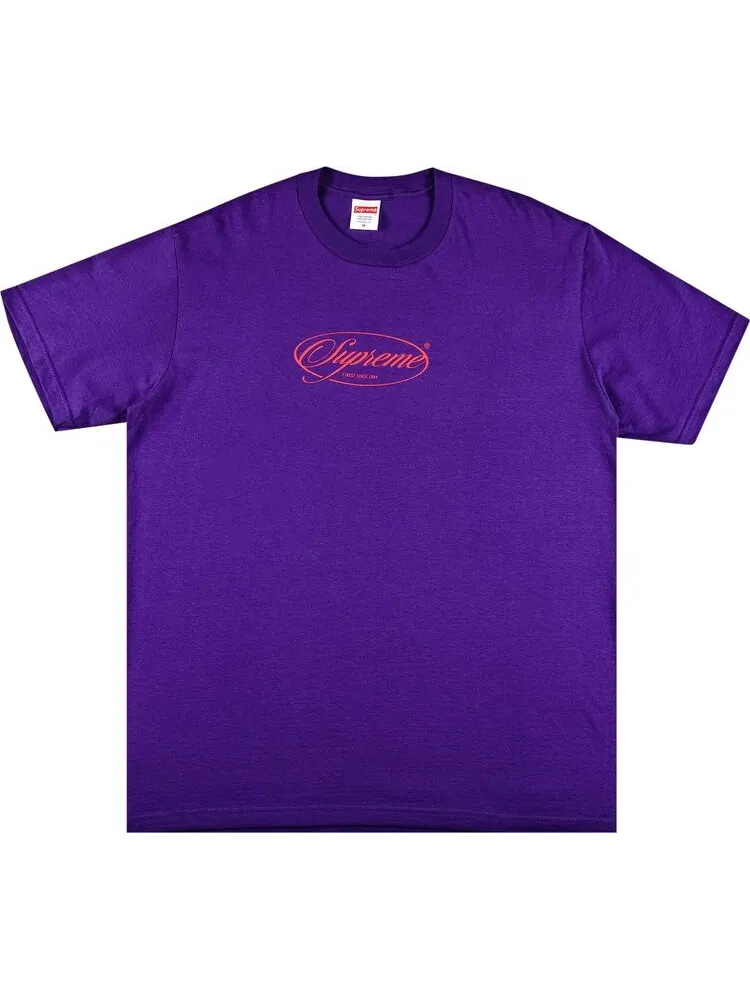 Футболка Supreme Classics Tee 'Purple' — изображение 1 из 2, фиолетовый