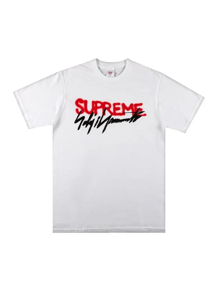 Футболка Supreme x Yohji Yamamoto Logo Tee 'White' — изображение 1 из 2, белый