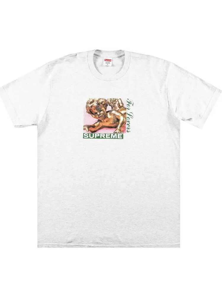 Футболка Supreme Lovers Tee 'Ash Grey' — изображение 1 из 2, серый