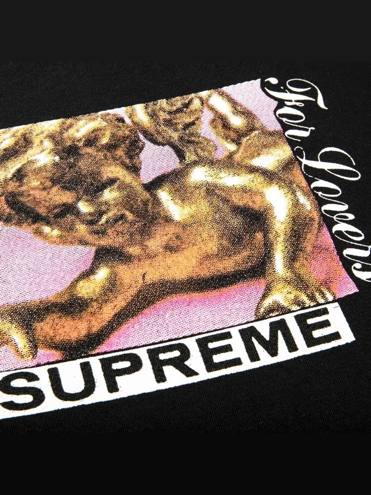 Футболка Supreme Lovers Tee 'Black' — изображение 2 из 2, черный