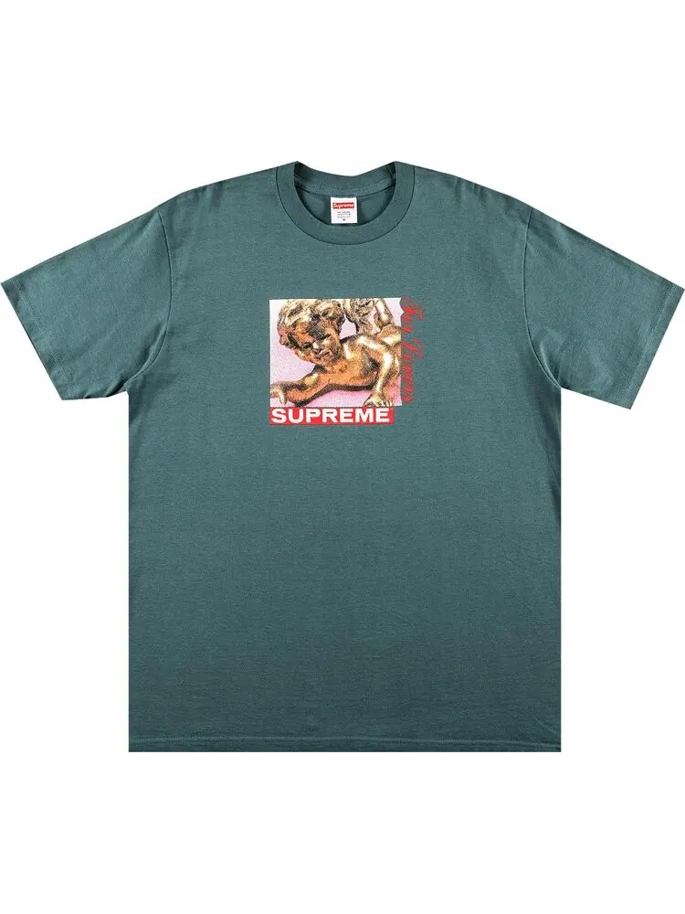 Футболка Supreme Lovers Tee 'Dark Teal' — изображение 1 из 2, бирюзовый