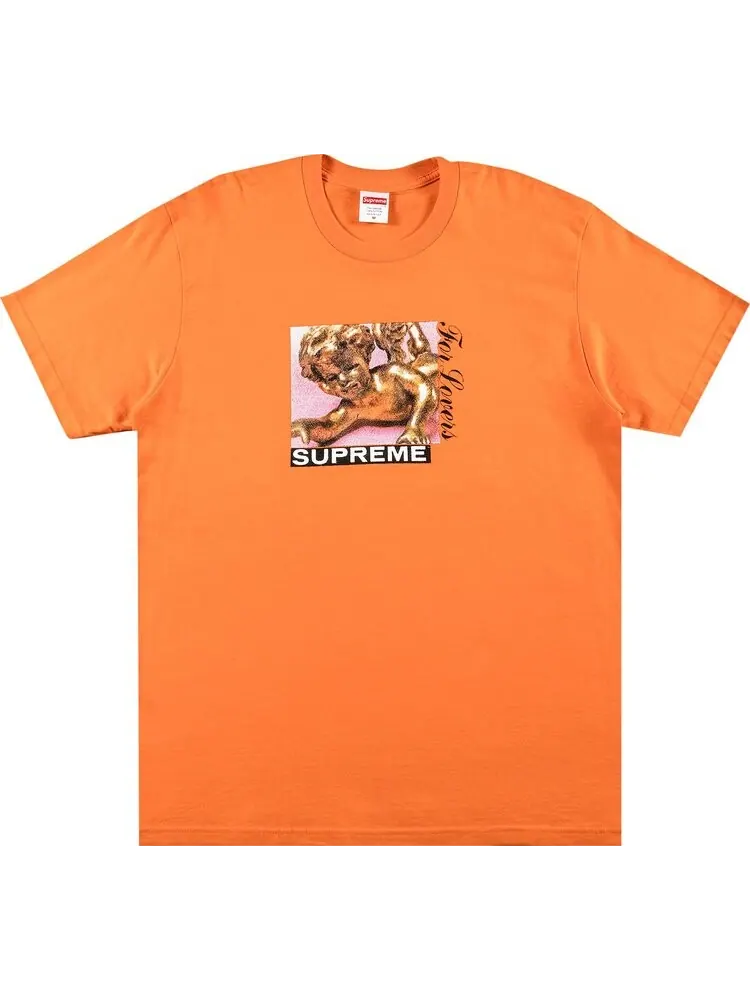 Футболка Supreme Lovers Tee 'Orange' — изображение 1 из 2, оранжевый