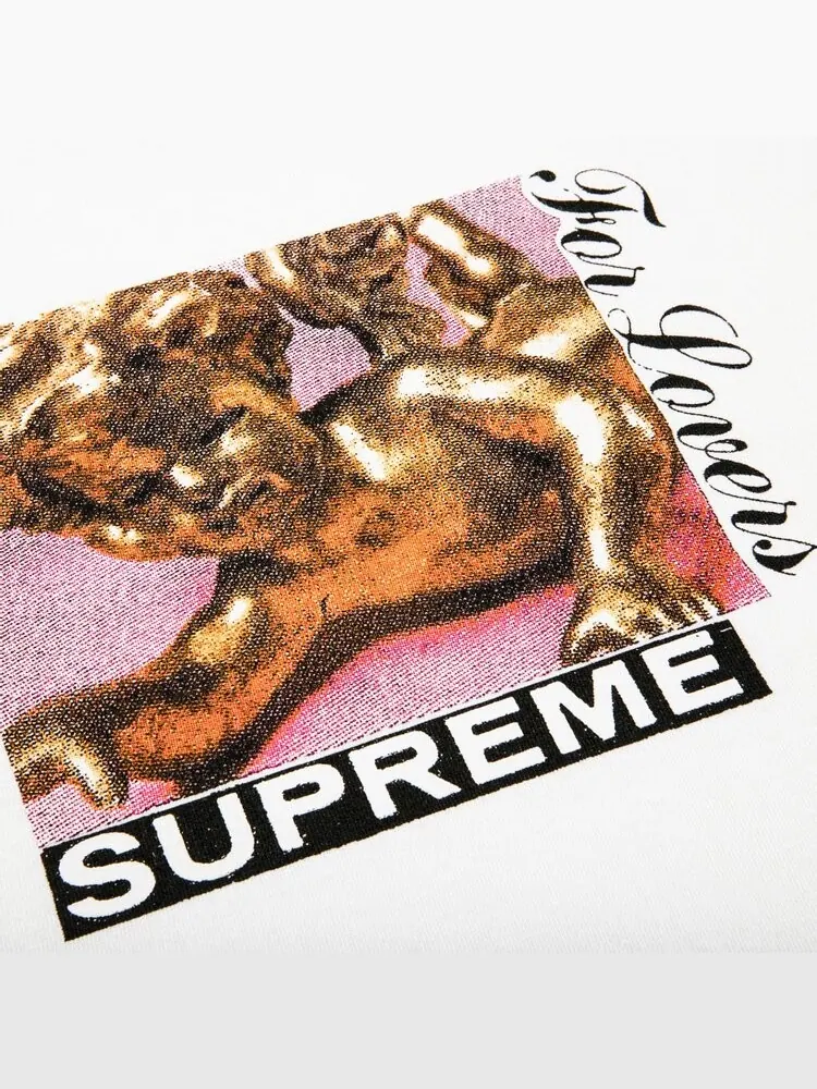 Футболка Supreme Lovers Tee 'White' — изображение 2 из 2, белый