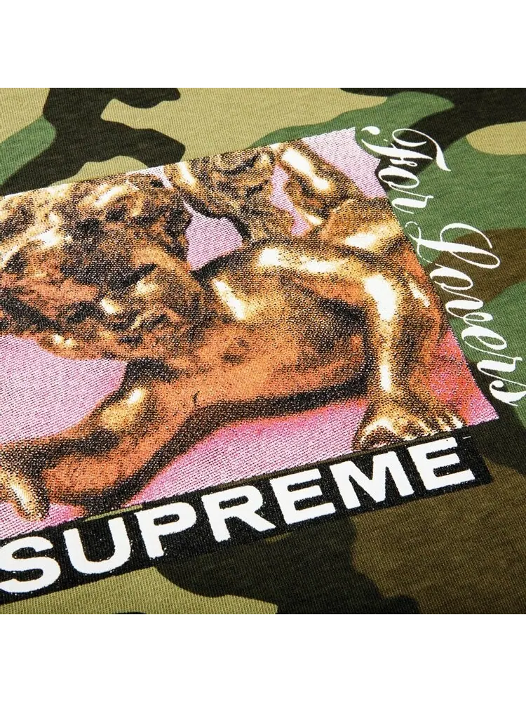 Футболка Supreme Lovers Tee 'Woodland Camo' — изображение 2 из 2, мульти