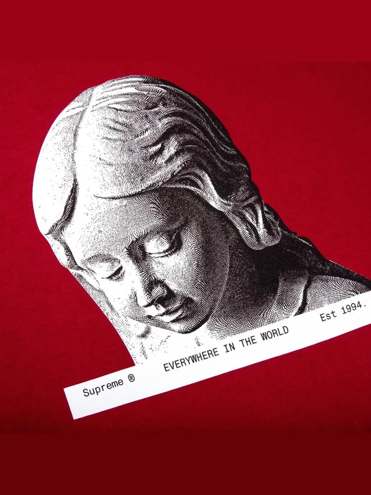Футболка Supreme Everywhere Tee 'Cardinal' — изображение 2 из 2, красный
