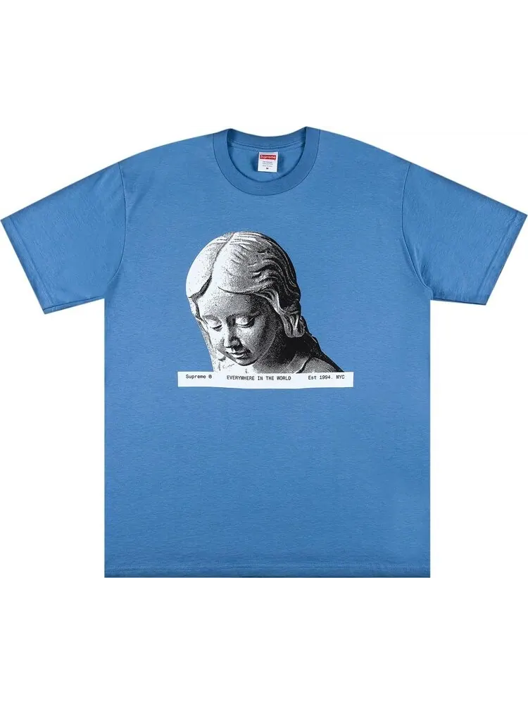 Футболка Supreme Everywhere Tee 'Dusty Light Royal' — изображение 1 из 2, синий