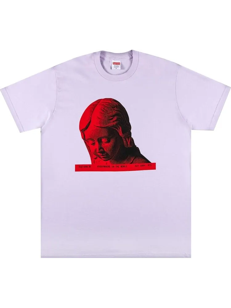 Футболка Supreme Everywhere Tee 'Light Purple' — изображение 1 из 2, фиолетовый