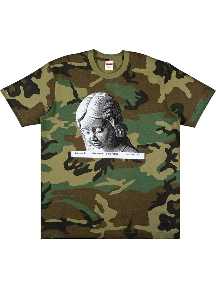 Футболка Supreme Everywhere Tee 'Woodland Camo' — изображение 1 из 2, мульти