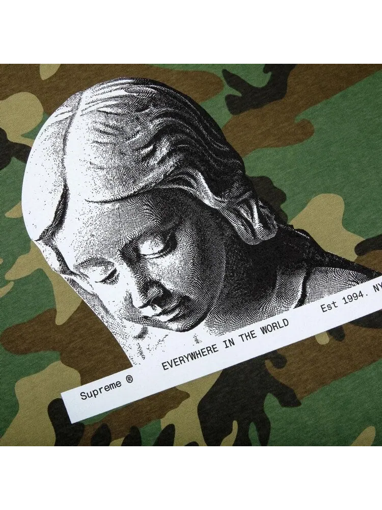 Футболка Supreme Everywhere Tee 'Woodland Camo' — изображение 2 из 2, мульти