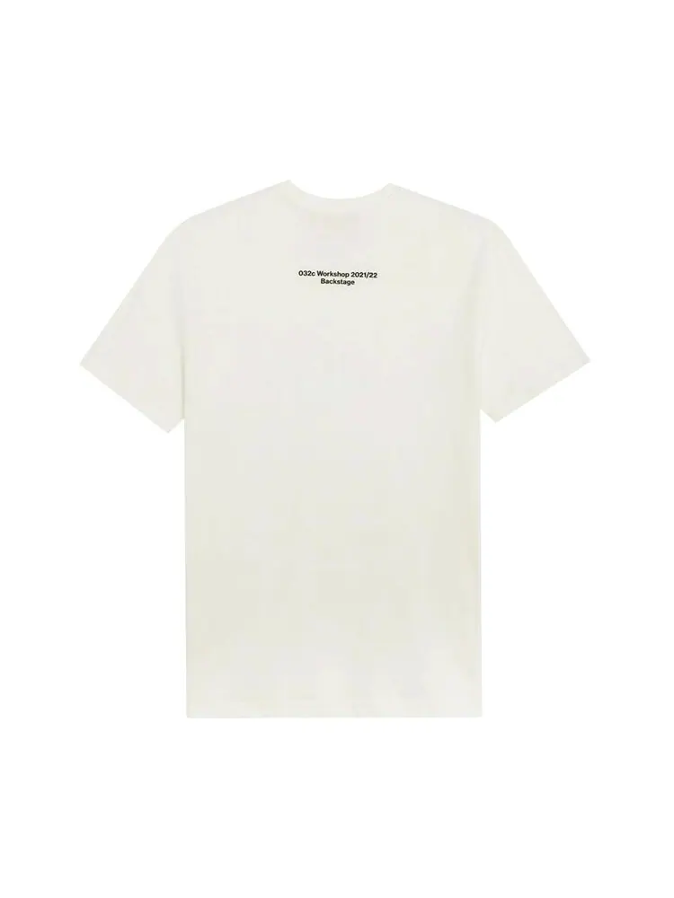 Футболка 032C 3D Maria Tee 'White' — изображение 2 из 2, белый